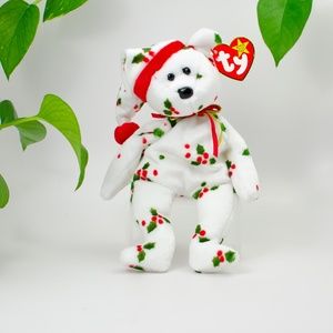 Ty Beanie Baby 1998 Holiday Teddy Bear